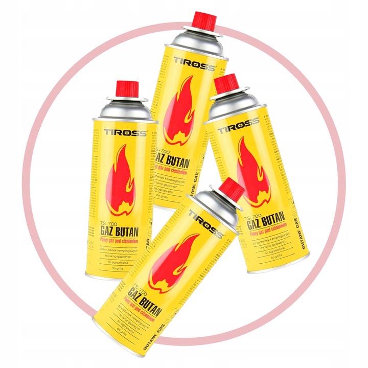 PALNIK GAZOWY NA GAZ KARTUSZE TIROSS TS-705 + 4GAZ ts700