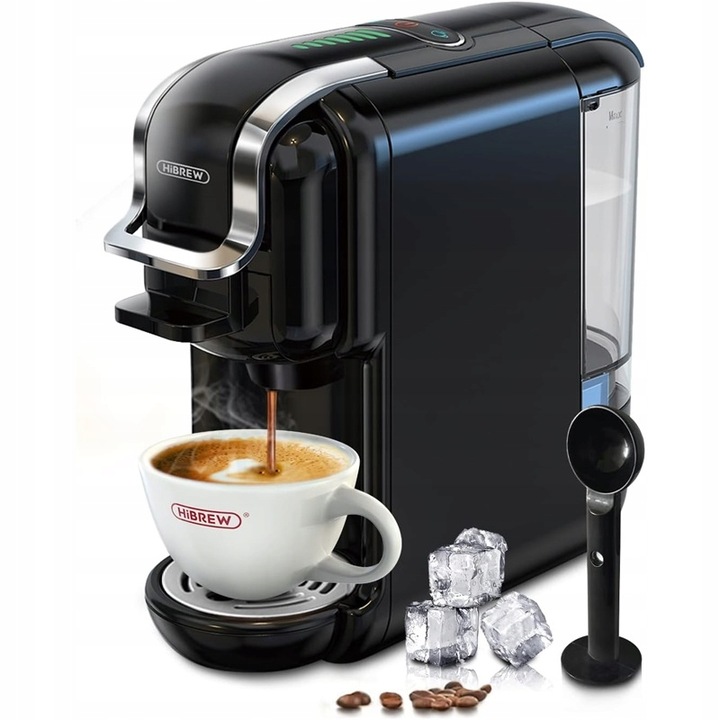 EKSPRES NA KAPSUŁKI 5W1 DO NESPRESSO DOLCE GUSTO TCHIBO CAFFISIMO ESE 19BAR