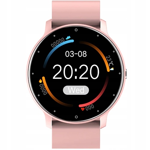 Zegarek SMARTWATCH SMS KROKI PULS POLSKIE MENU