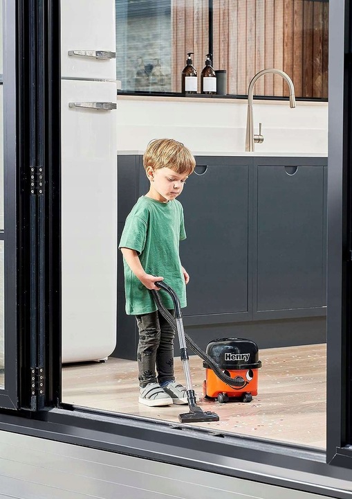 ODKURZACZ HENRY DLA DZIECI CZERWONY FUNKCJA SSANIA CASDON