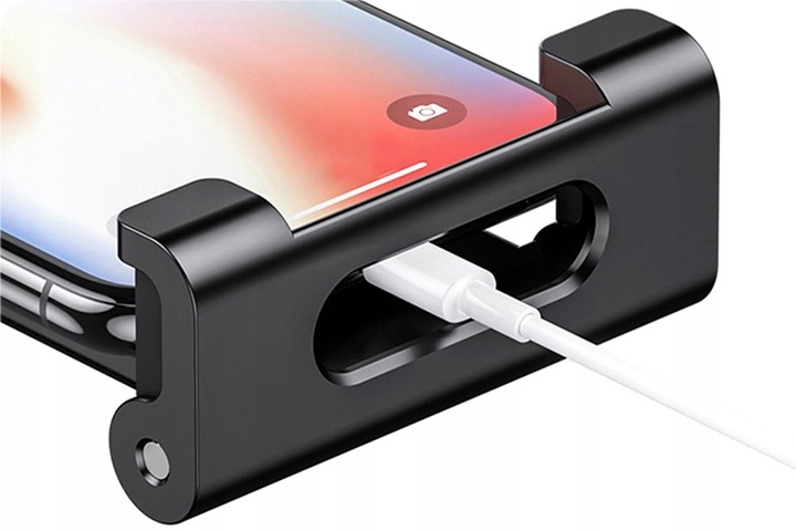 REGULOWANY UCHWYT SAMOCHODOWY HOLDER TRZYMAK NA TABLET TELEFON NA ZAGŁÓWEK