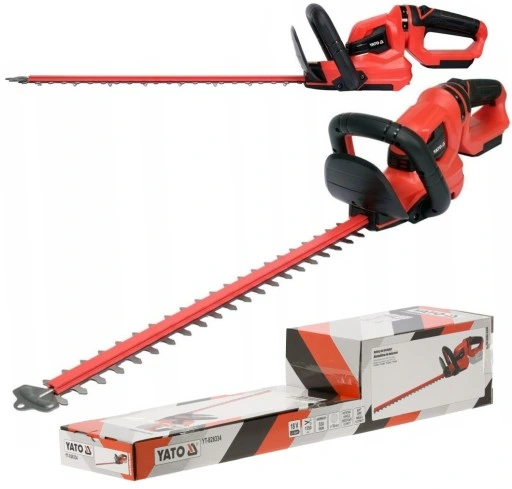 YATO NOŻYCE SEKATOR AKUMULATOROWE DO ŻYWOPŁOTU 55CM KRZEWÓW 18V 550mm