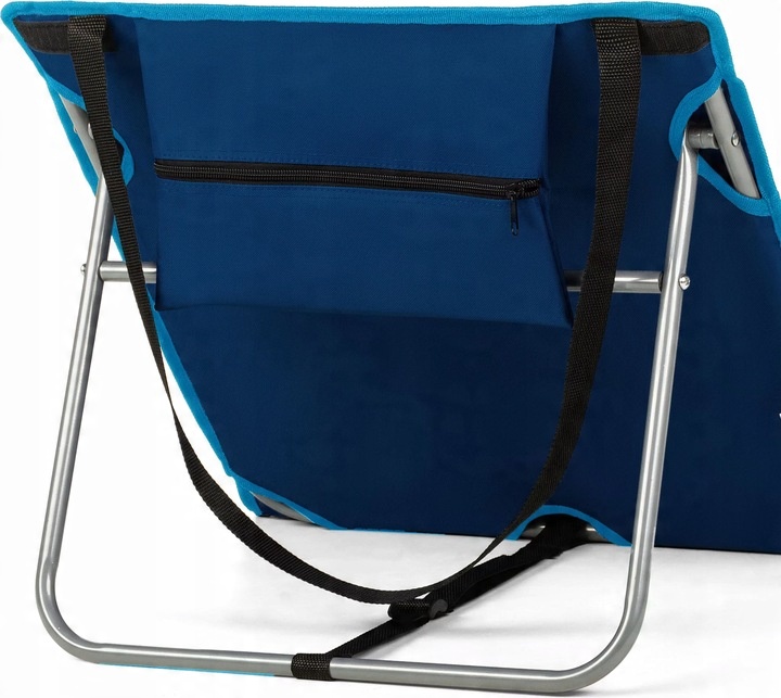 MATA PLAŻOWA Z OPARCIEM SKŁADANA REGULOWANY LEŻAK PLAŻOWY OUTTEC