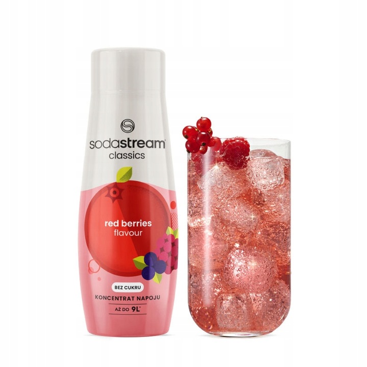 Zestaw Syrop do wody SodaStream Owoce Leśne Zero 3x440 ml + Torba GRATIS