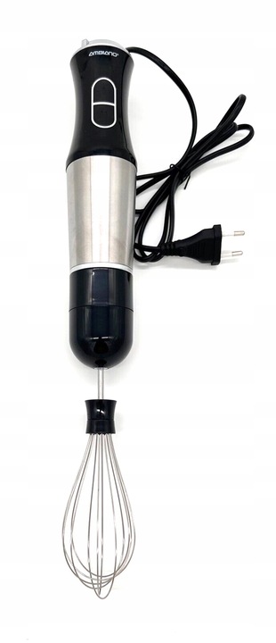 BLENDER RĘCZNY SPIECZNIACZ MIKSER REGULACJA PRĘDKOŚCI PRZEŹROCZYSTA MIARKA