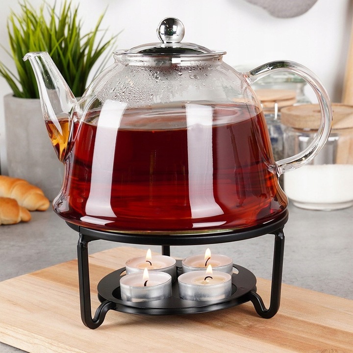 Podgrzewacz NA ŚWIĘCZKĘ pod dzbanek zaparzacz garnek fondue naczynie potraw