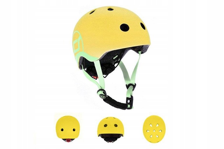 Kask rowerowy dziecięcy na hulajnogę Scoot and Ride, rozm. XXS-S, 1-5 lat