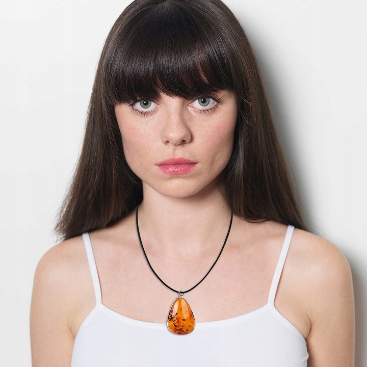 20× Naszyjnik Rzemyk kolor z zapięciem 45cm