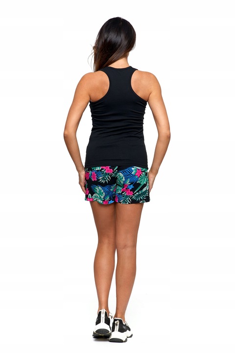 KRÓTKIE SPODENKI DAMSKIE SZORTY ELEGANCKIE WISKOZA NA LATO MORAJ R.S