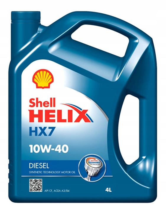 Shell Helix HX7 Diesel 10W-40 4L / 550046310 Produkcji 2024