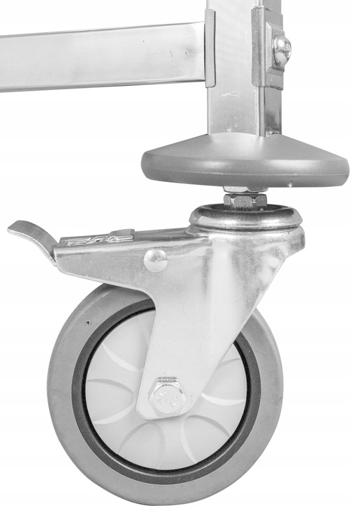 WÓZEK KELNERSKI 3-PÓŁKOWY ZE STALI NIERDZEWNEJ 225 KG TECHNICA