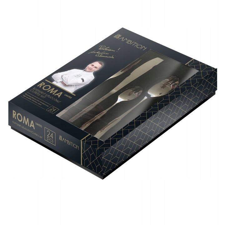 AMBITION-KPL. SZTUĆCÓW 24 ELE. ROMA