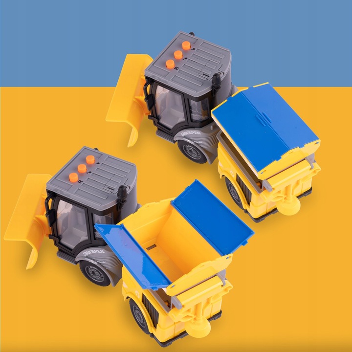 AUTO POJAZD ODŚNIEŻARKA DO ŚNIEGU SPYCHACZ ULICZNY LED DŹWIĘK NA BATERIE