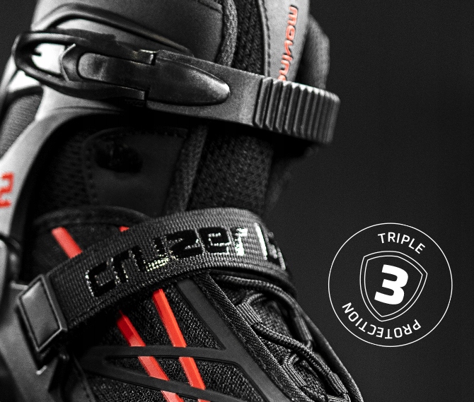 Rolki regulowane MOVINO CRUZER B2 30-33