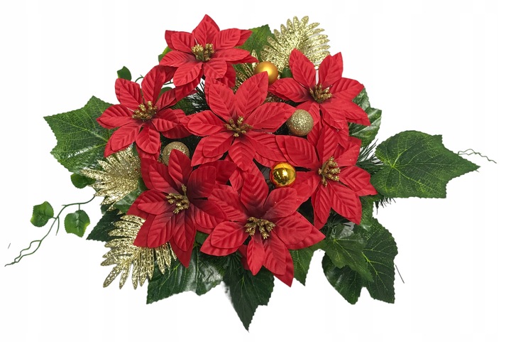 STROIK ŚWIĄTECZNY na grób KOMPOZYCJA na cmentarz