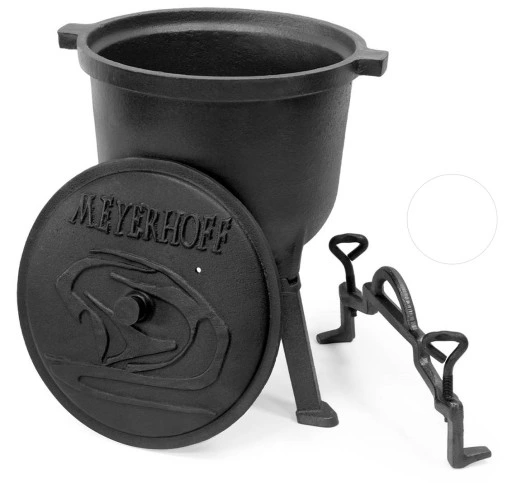 KOCIOŁEK ŻELIWNY MEYERHOFF 4L+RĘKAWICA