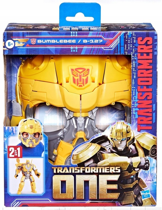TRANSFORMERS ONE Maska Bumblebee B-127 2w1 transformująca w figurkę F9181