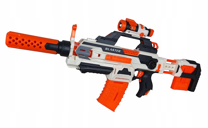 KARABIN PISTOLET AUTOMATYCZNY STRZAŁKI TŁUMIK BLAZE BLASTER 5w1 ELITE