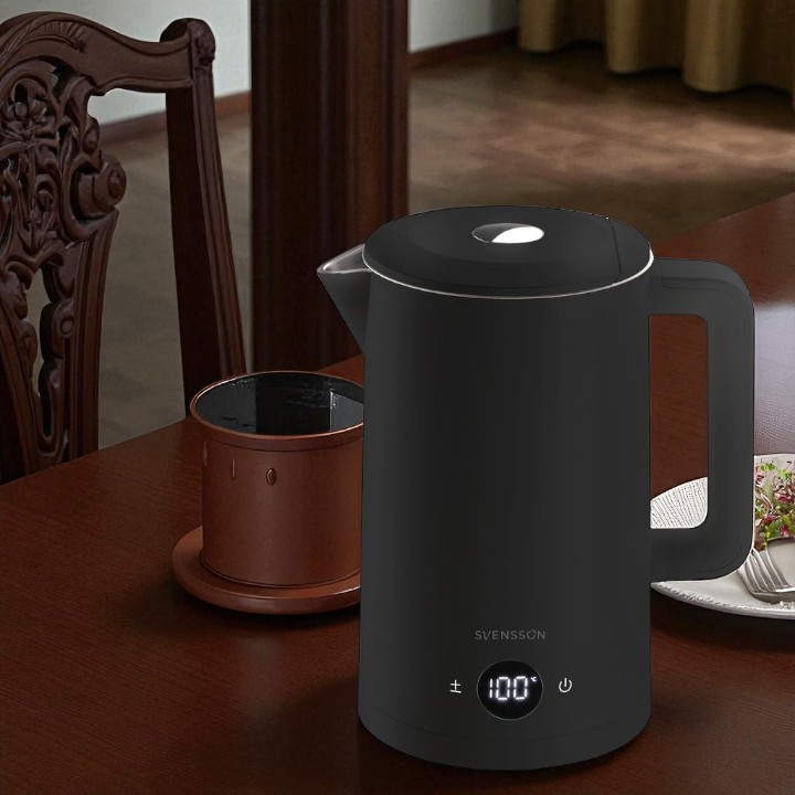 Czajnik Elektryczny SMART Wifi Regulacja Temperatury Aplikacja 1,7l Czarny