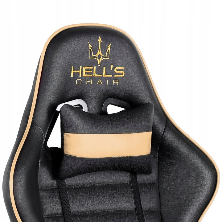 FOTEL GAMINGOWY DLA GRACZA BIUROWY HELL'S