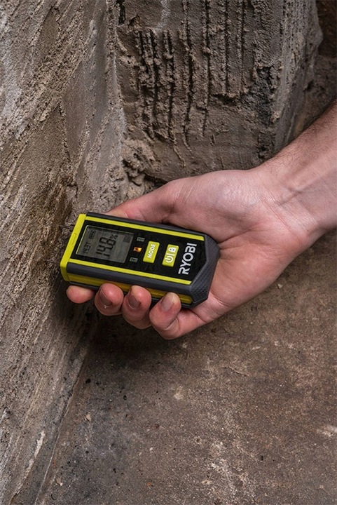 RYOBI MIERNIK WILGOTNOŚCI WILGOTNOŚCIOMIERZ DREWNA BETONU LED RBPINMM1