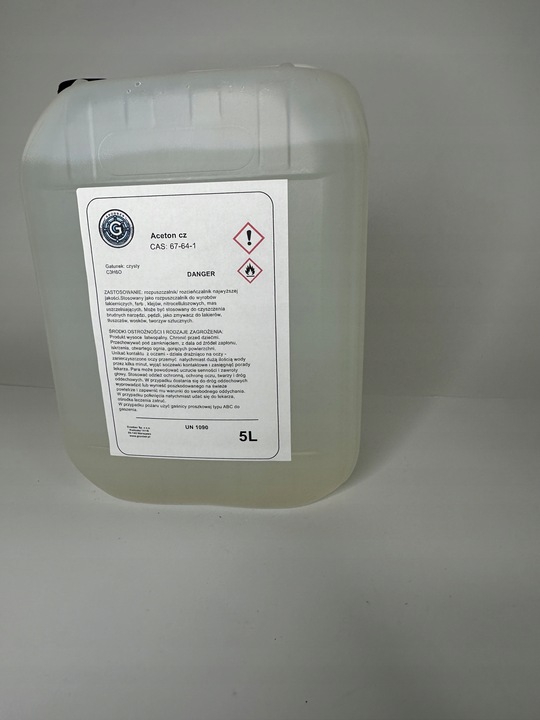 Aceton Czysty 5L
