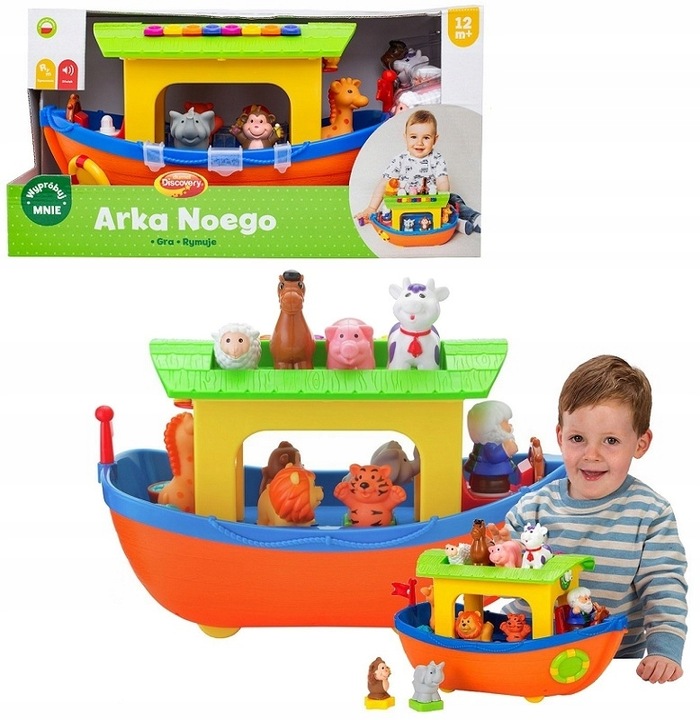 Dumel Arka Noego Interaktywna mówi PL Zwierzątka