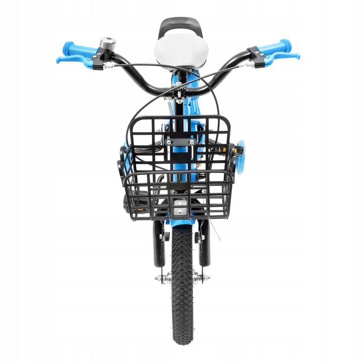 12-calowy niebieski rower dziecięcy.
