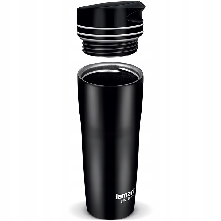 Kubek Termiczny Manq Lamart LT4049 360ml Czarny
