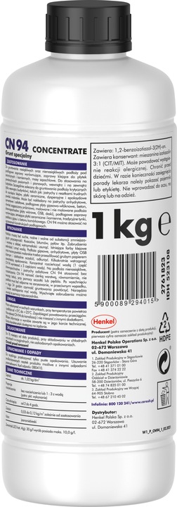 Grunt Specjalny Podłogowy Ceresit CN94 Wydajny Koncentrat Gruntujący 1 kg