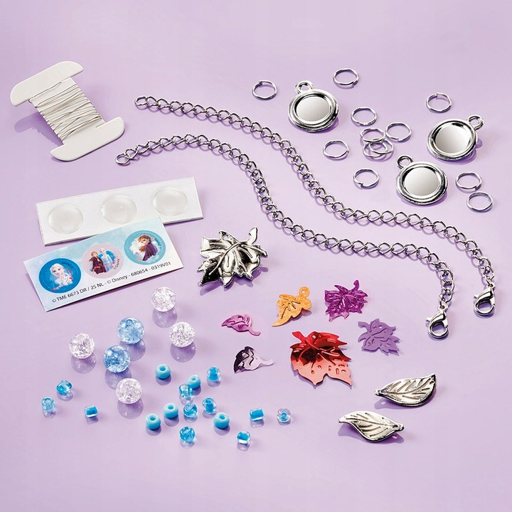FROZEN 2 KRAINA LODU Zestaw do robienia bransoletek FOREST CHARMS 871T0654