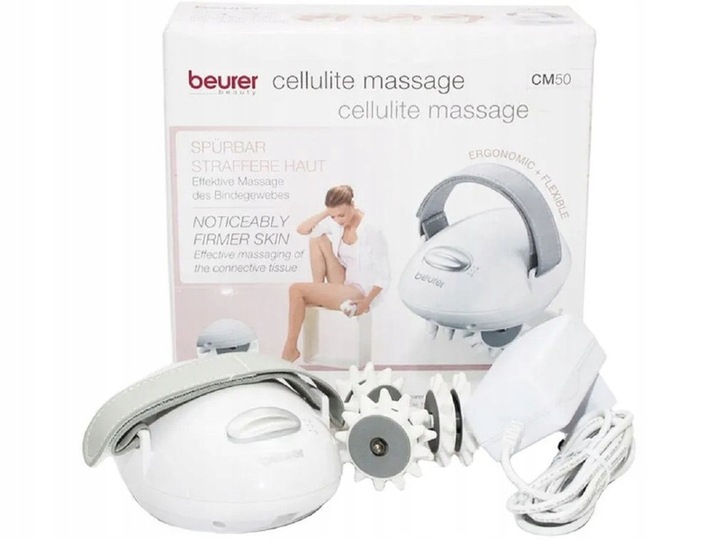 Masażer antycellulitowy BEURER CM 50 Biały