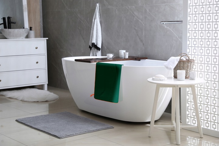 RĘCZNIK Z MIKROFIBRY 80x150 cm ZIELONY NEW