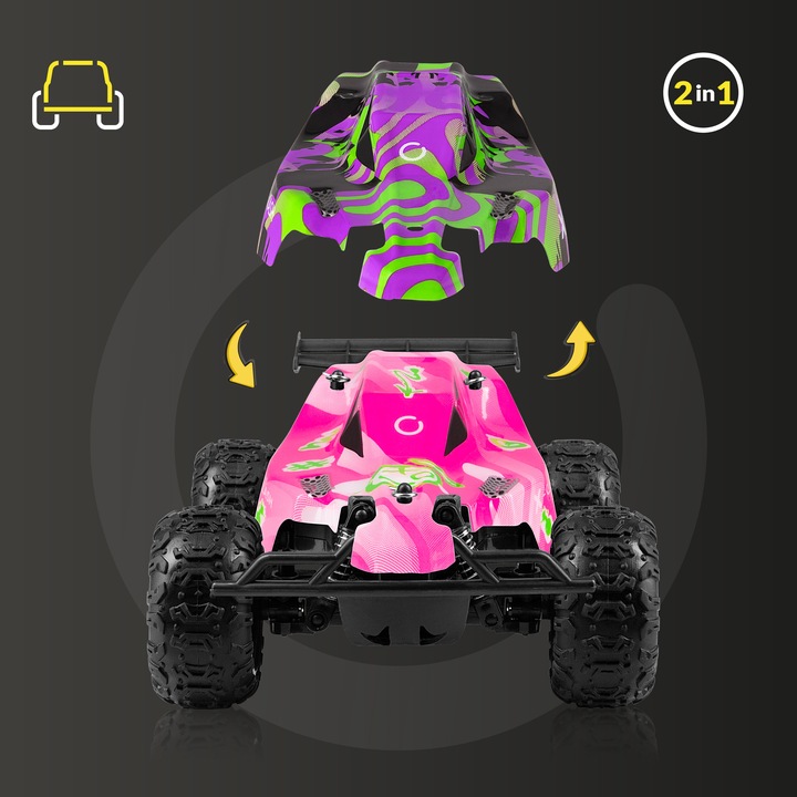 Samochód Auto RC RESORAK WYŚCIGÓWKA ZDALNIE STEROWANY 25km/h 2 KOLORY