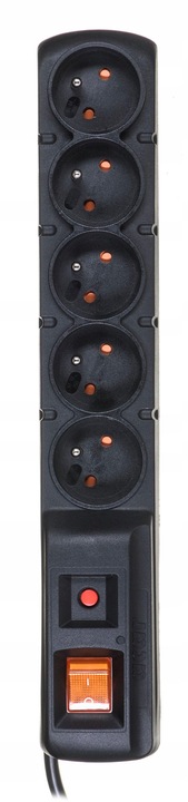 ACAR F5 listwa przeciwprzepięciowa 5 gniazd 1,5m