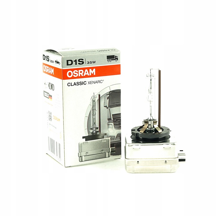 ŻARÓWKI XENON KSENON ŻARNIK OSRAM D1S 35W PK32d-2 XENARC CLASSIC 66140CLC