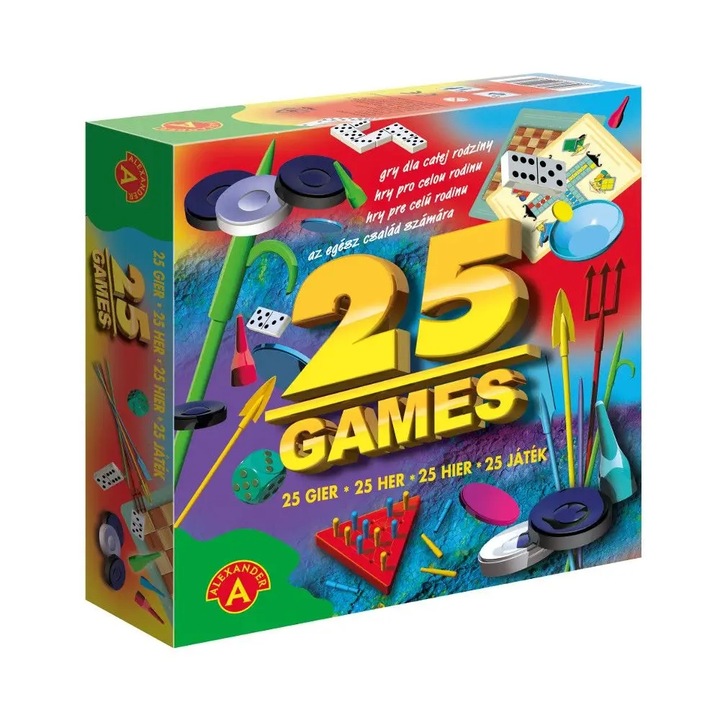 Gra Świat 25 Gier Alexander GA-157 me