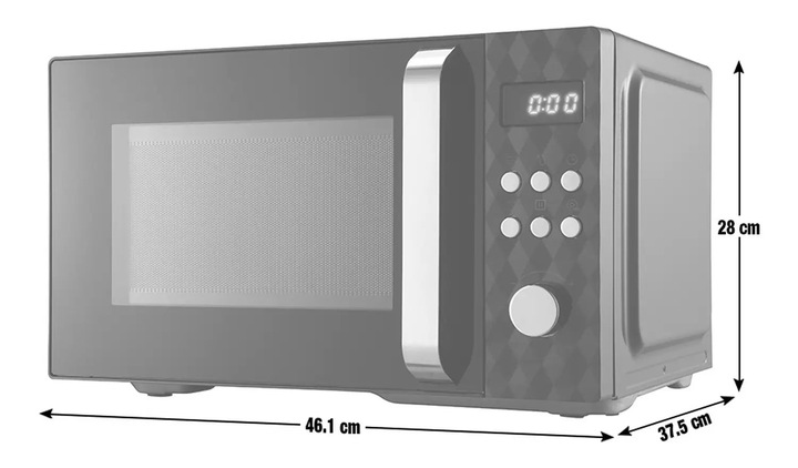 De'Longhi Mikrofalówka, 900W Kuchenka mikrofalowa 23L