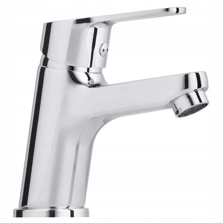 Bateria umywalkowa stojąca chrom srebrna kran do łazienki YOKA HOME