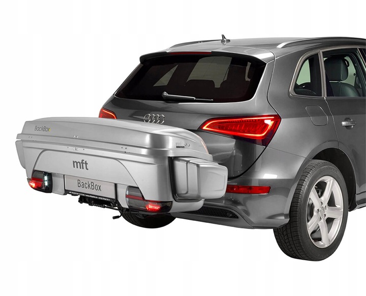 MFT BackBox adapter do przewozu nart srebrny