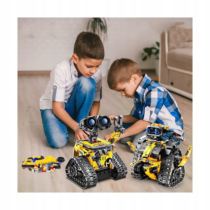 ZABAWKI DO BUDOWANIA ROBOTA, ZDALNIE STEROWANE ZA POMOCĄ APLIKACJI