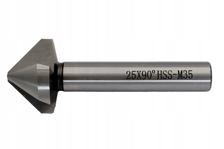 Frez pogłębiacz fazownik stożkowy 90° kobalt 25