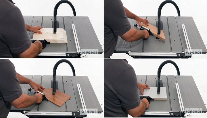 Pilarka Piła Stołowa Przecinarka Krajzega Drewna Hs100s Scheppach Germ