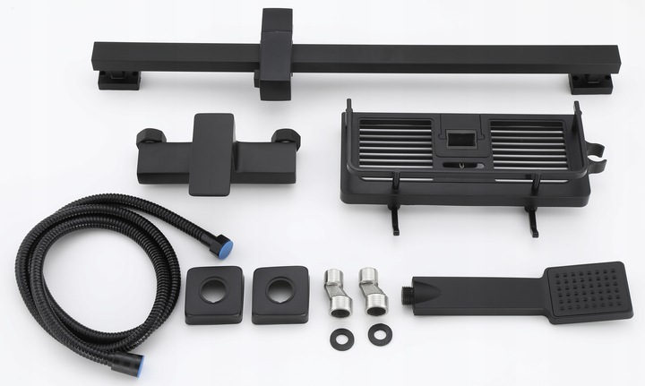 Bateria prysznicowa zxc czarny