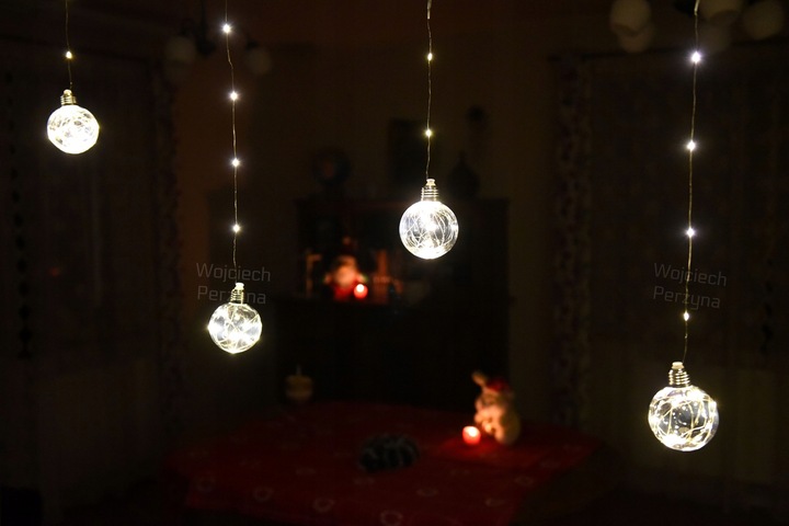 KULKI 200 MICRO LED BOMBKI LAMPKI CHOINKOWE SOPLE