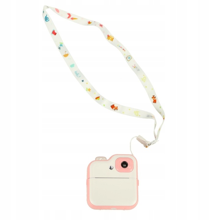 Aparat natychmiastowy drukarka termiczna różowy 1GB 24mpx