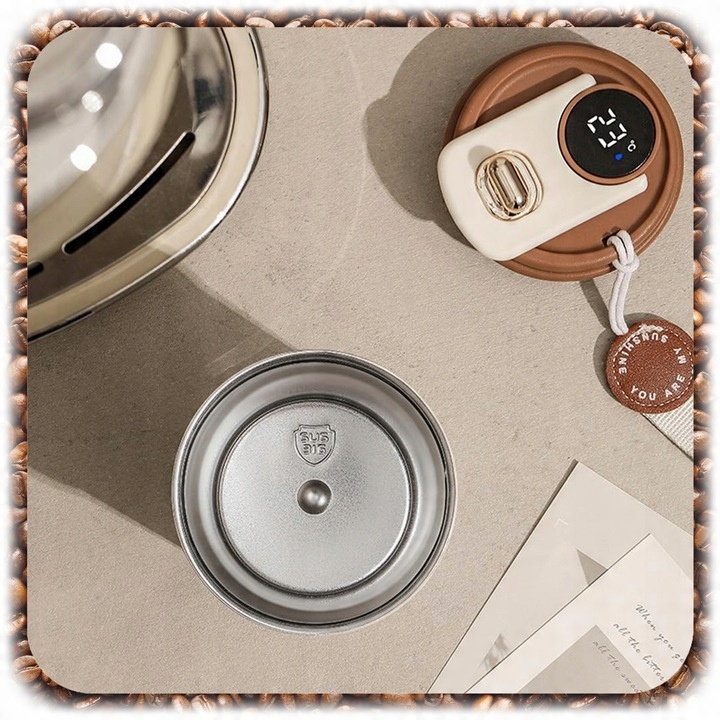 Kubek Termiczny Termos Kawa Herbata Wyświetlacz LED temperatura