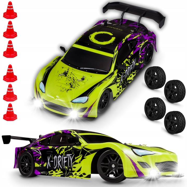Samochód Auto sterowane do DRIFTU RC 20km/h 3 lat + Drifting Wyścigi Zdalne