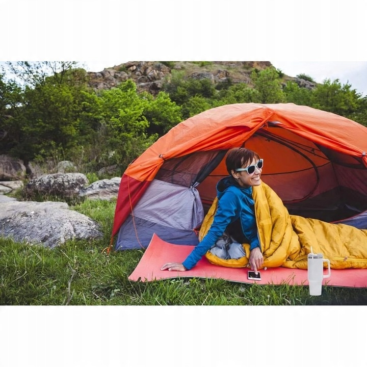 DUŻY KUBEK TERMICZNY ZE SŁOMKĄ TERMOS DO SAMOCHODU NA WODĘ 1200ML