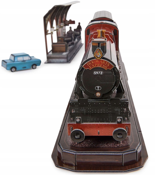 HARRY POTTER HOGWARTS EXPRESS POCIAG PUZZLE MODEL 3D DO ZŁOŻENIA 4D BUILD